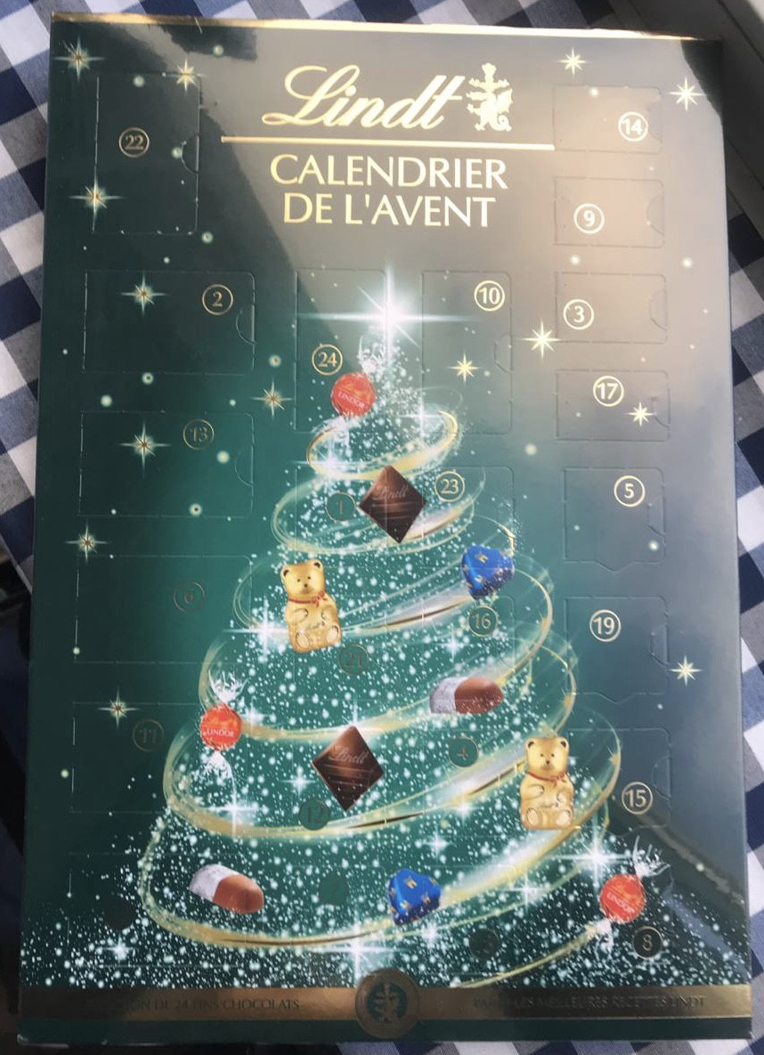 Адвент-календар "Lindt" Champs-Elysees 250 гр.