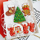 Набір новорічних пряників із логотипом Новорічний пряник, фото 3