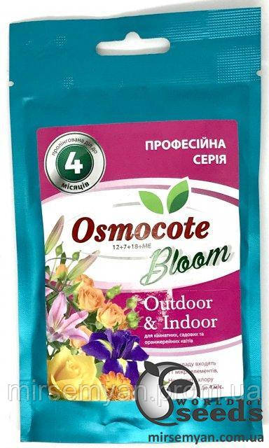 Добриво Осмокот / Osmocote  Bloom 12+7+18+ТЕ для квітучих, (3-4 міс.)  200г