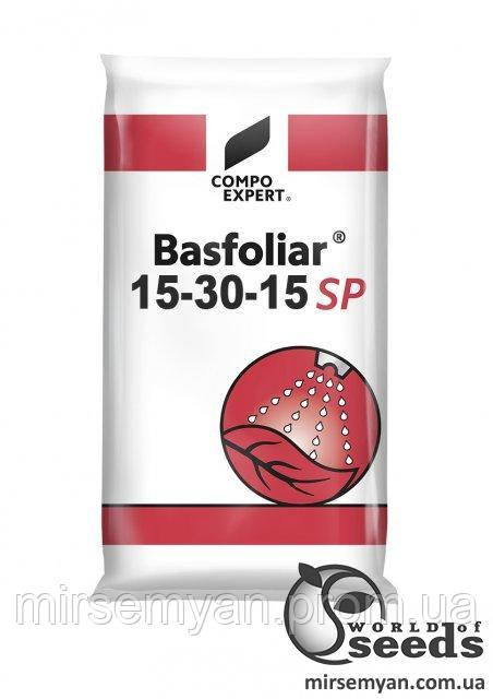 Добрива Компо Басфоліар "COMPO Basfoliar Expert SP" NPK 15-30-15+0,9MgO+4S+ME (1 кг)
