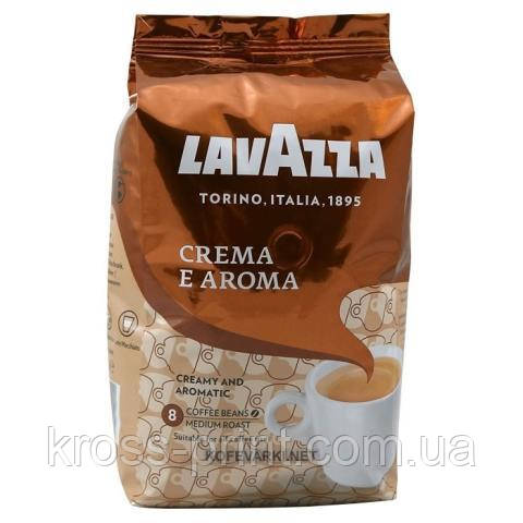 Кава в зернах Crema Aroma, 1000 г, "Lavazza", пакет