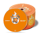 Диск CD-R, 700 Mb, 52x, Bulk 50 pcs, VIDEX