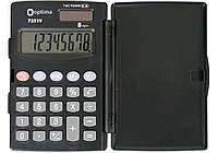 Калькулятор кешеньковий Optima, 8 розрядів, розмір 103*67*10 мм