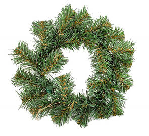 Хвойні гілки, вінки новорічні