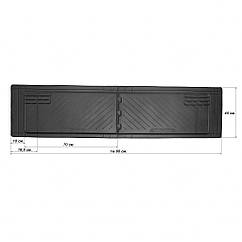Задні килимки Premium без запаху Stingray для Mercedes Sprinter W901/902/903/904/905 (1995-2006) (2 шт)