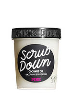 Очищающий скраб для тела Victoria`s Secret Scrub Down Pink Coconut oil Smoothing, 283 г