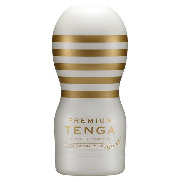Мастурбатор Tenga Premium Original Vacuum Cup Gentle (глибоке горло) з вакуумною стимуляцією
