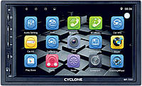 Магнитола 2DIN Andr 7.1 Cyclone FM/USB/microSD/AUX/MP5/AVI/сенсор/экран 7"/Wi-Fi/BT/MirrorLink/GPS