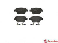 Тормозные колодки дисковые A3 Octavia Golf Brembo P85 114