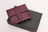 Жіночий шкіряний гаманець Grande фіолетовий 2633-fiol, фото 2