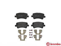 Тормозные колодки дисковые Range Rover Evoque S60 XC60 Brembo P86 021