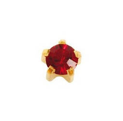 Сережки для вух Studex R101 крапан січень-гранат