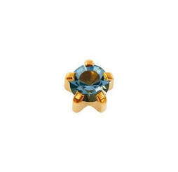 Сережки для вух Studex R103 крапан березень-аквамарин