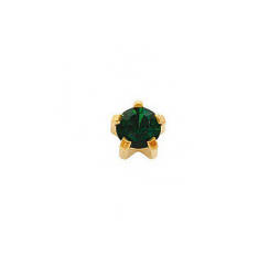 Сережки для вух Studex R105 крапан травень-смарагд