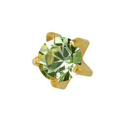 Сережки для вух Studex R108 крапан серпень-хризоліт