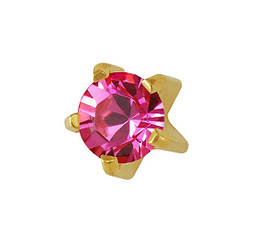 Сережки для вух Studex R110 крапан жовтень-турмалін