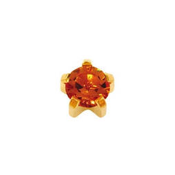 Сережки для вух Studex R111 крапан листопад-топаз