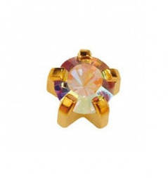Сережки для вух R115 крапан гірський кришталь