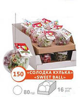 Льодяники Асорті Новорічні Кулька, 80 г (Roks)