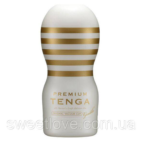 Мастурбатор Tenga Premium Original Vacuum Cup GENTLE (глибока глотка) з вакуумної стимуляцією