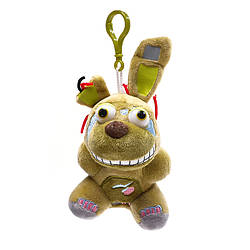 М'яка іграшка брелок П'ять ночей з Фредді кошмарні аніматроніки Springtrap 11 см FNAF48-61