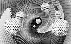 Фотошляхи Chameleon Кулі з гострими кутами 100х100 см