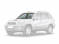Лобове скло Toyota Rav-4 (2000-2006) /Тойота Рав-4
