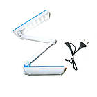 Настільна світлодіодна акумуляторна лампа трансформер TOP WEL 1019, фото 3