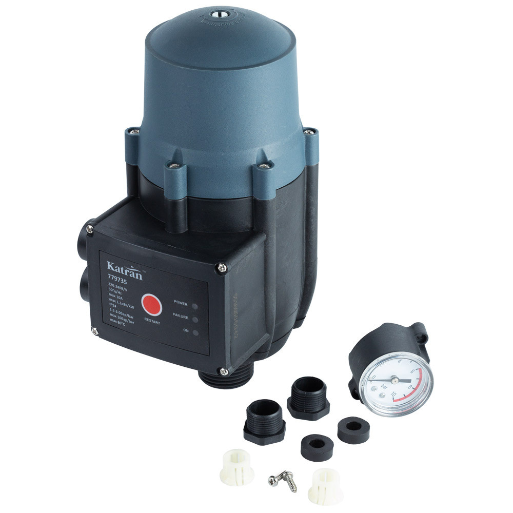 Купить Контроллер давления воды электронный 1.1кВт Ø1" рег.давл. вкл 1. ...