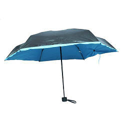 Кишеньковий парасолька Pocket Umbrella, блакитний