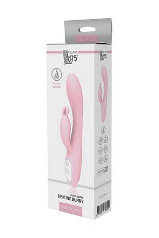 Вибромассажер кролик DREAM TOYS HEATING BUNNY, фото 2