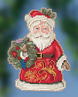 Winter Wishes Santa / Санта зимних желаний Mill Hill Набор для вышивания крестом JS202014