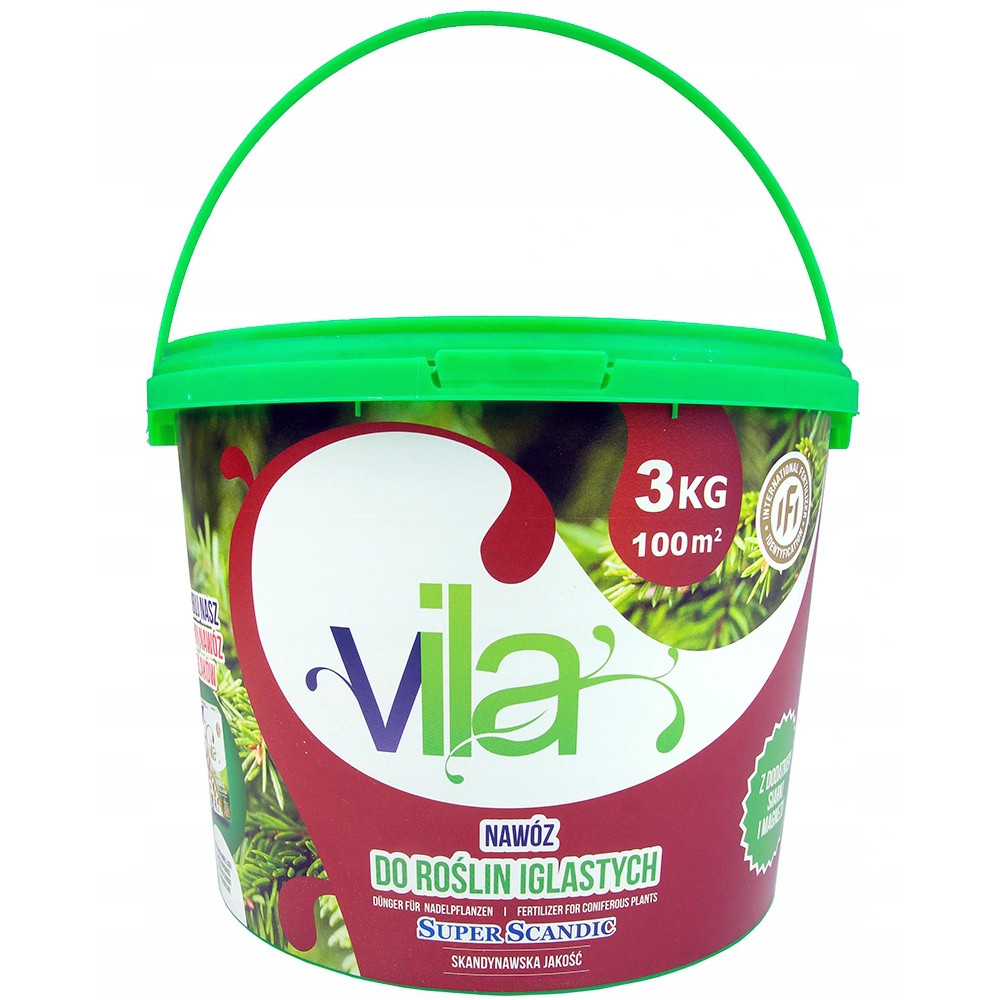 Добриво для хвойних дерев Yara Vila / Яра Віла SUPER SCANDIC 3 кг (Польща)