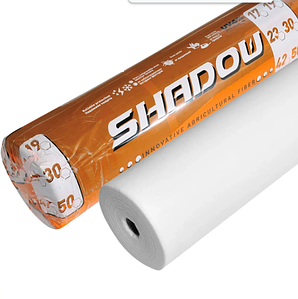 Спанбонд 23 г/м2 2.1 х 100м "Shadow" (Чехія) 4%біле агроволокно для ландшафтного дизайну