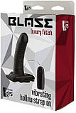 Страпон Blaze Vibrating Hollow Strap-on, фото 4