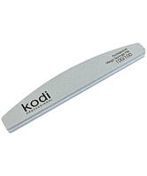 Баф для ногтей полумесяц Kodi 100/100 грит, серый