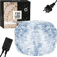 Гірлянда дюралайт вулична (зовнішня) Springos Rope Lights 30 м 720 LED CL1208 Cold White