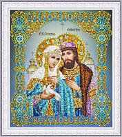 Набор для вышивания бисером Картины Бисером Икона Святые Петр и Феврония Р-406