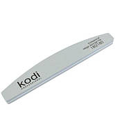 Баф для ногтей полумесяц Kodi 180/180 грит, серый