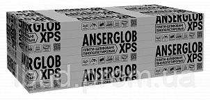 Плити пінополістирольні XPS шліфовані Anserglob 100мм