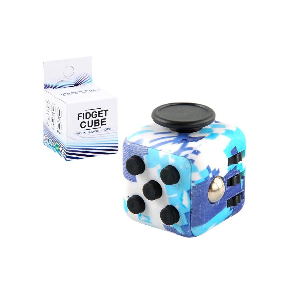 Антистрес фіджет кубик Fidget Cube — синій хакі (AS-41102)