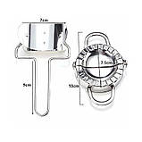 Форма для пельменів/варників з роликовим ножем для тіста з неіржавкої сталі Dumpling Mold (LB-40655), фото 2