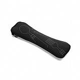 Набір столових приборів вилка/ ложка/ніж у неопреновому чохлі Lancheira чорні (LB-38633), фото 3