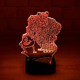 3D світильник з пультом і акумулятором 3D Lamp Корпорація Монстрів (LP-33879), фото 9