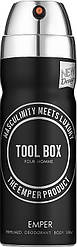 Парфюмированный дезодорант-спрей для тела Emper Tool Box Pour Homme Perfumed Deodorant Body Spray