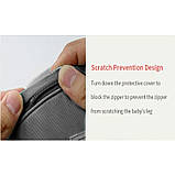 Слінг/елго рюкзак/кенгуру для дітей/хіпсит 3 в 1 для перенесення немовлят від 3.5 до 20 кг Aierbao сірий, фото 5