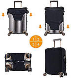 Чохол на валізу CoverCase Ananas розмір великий XL 29-32" (CC-32206), фото 3