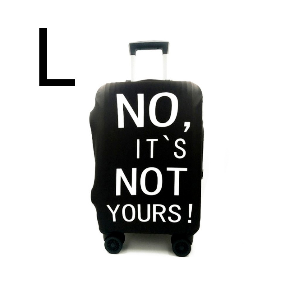Чохол на валізу CoverCase NOT YOURS розмір великий L 26-28" (CC-32203)