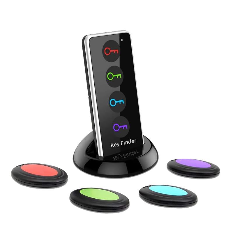 Брелоки для пошуку ключів і предметів Key Finder 4 шт + пульт (RSLN-108608)