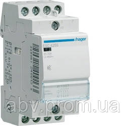Контактор 230 В/25 A, 4НО, 2 м (безшумний) ESC425S, фото 1